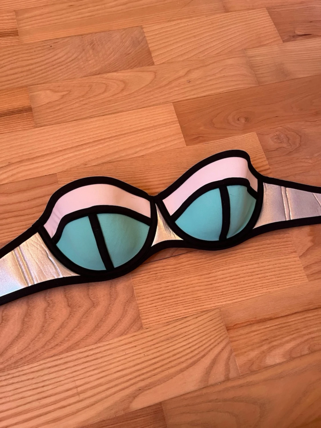 turkos triangl bikini top - 1