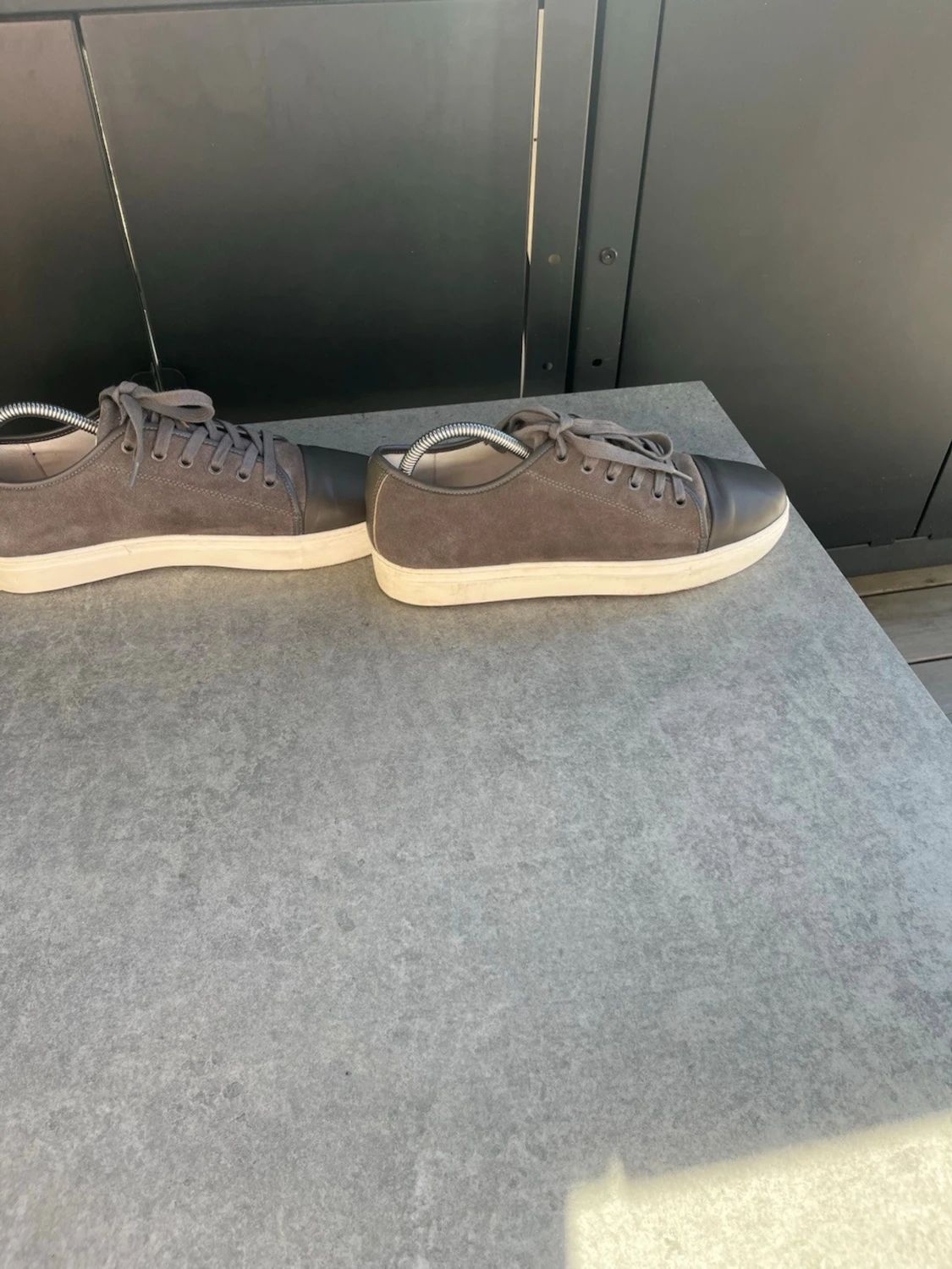 Grå sneakers från Philip Hog - 1