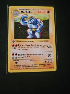 Machoke #34 1st edition - Utmärkt Skick