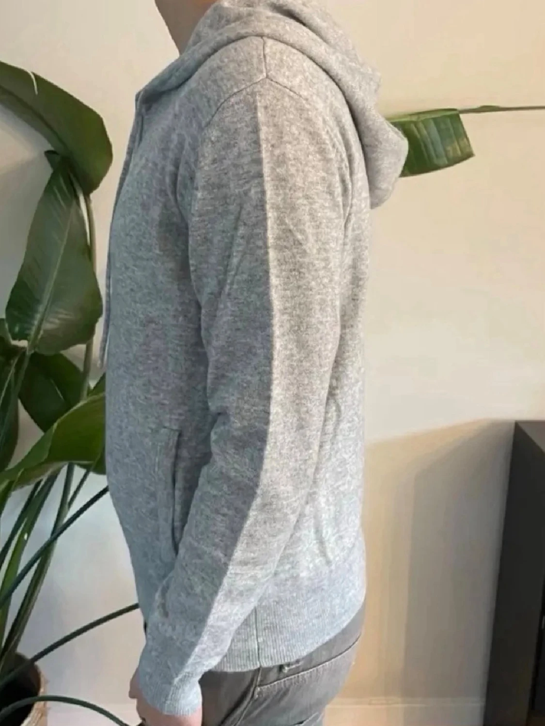 Kashmir hoodie zip - 1