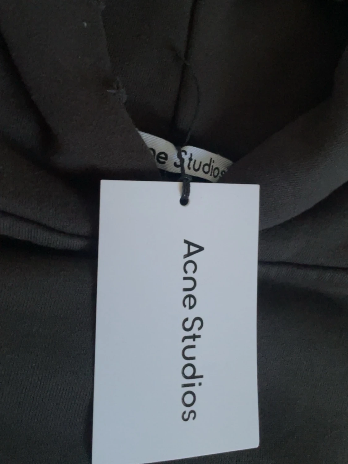 Svart hoodie Acne Studios - 1