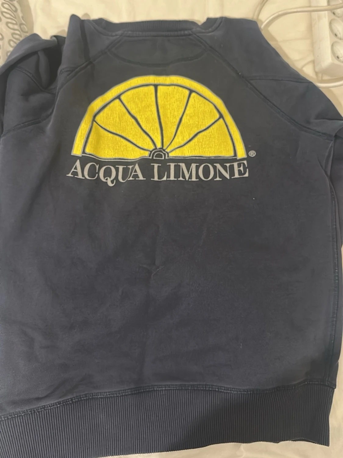 Mörkblå sweatshirt Acqua Limone - 1