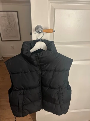 Svart dunväst - Svart dunväst från Bikbok💗🤩