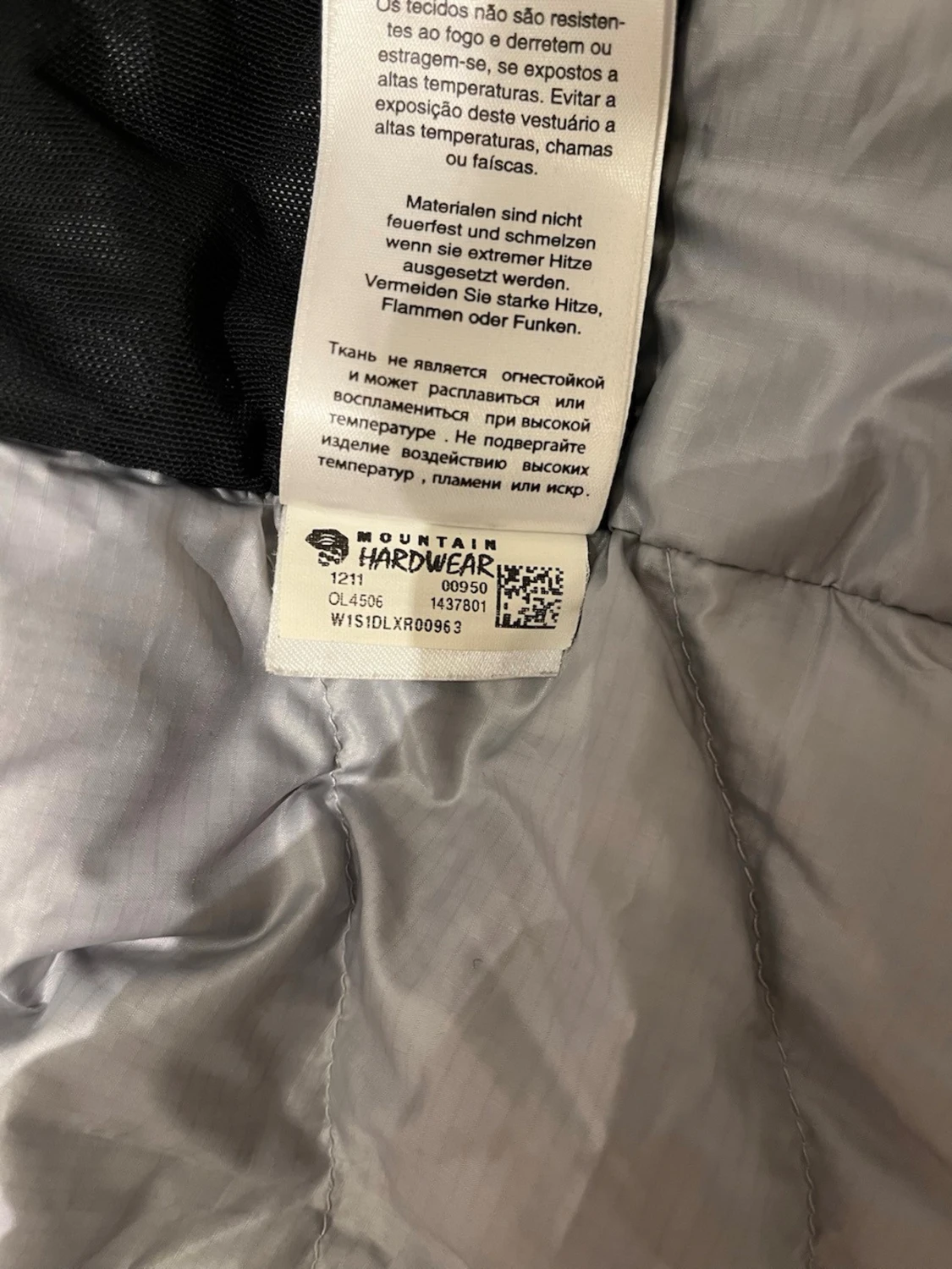 Svart Mountain Hardwear dunjacka - 3