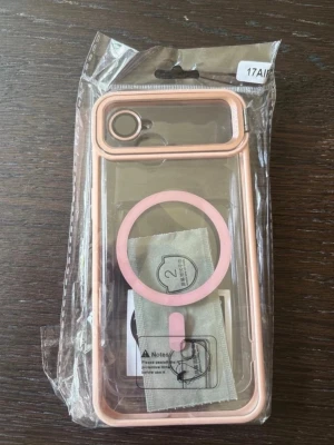 Mobilskal till iPhone 17 air - Transparent mobilskal till iPhone 17 air  🌸 Stöttåligt 🌸 Magnetisk 🌸 Kameraskydd  Kommer med screening wipes