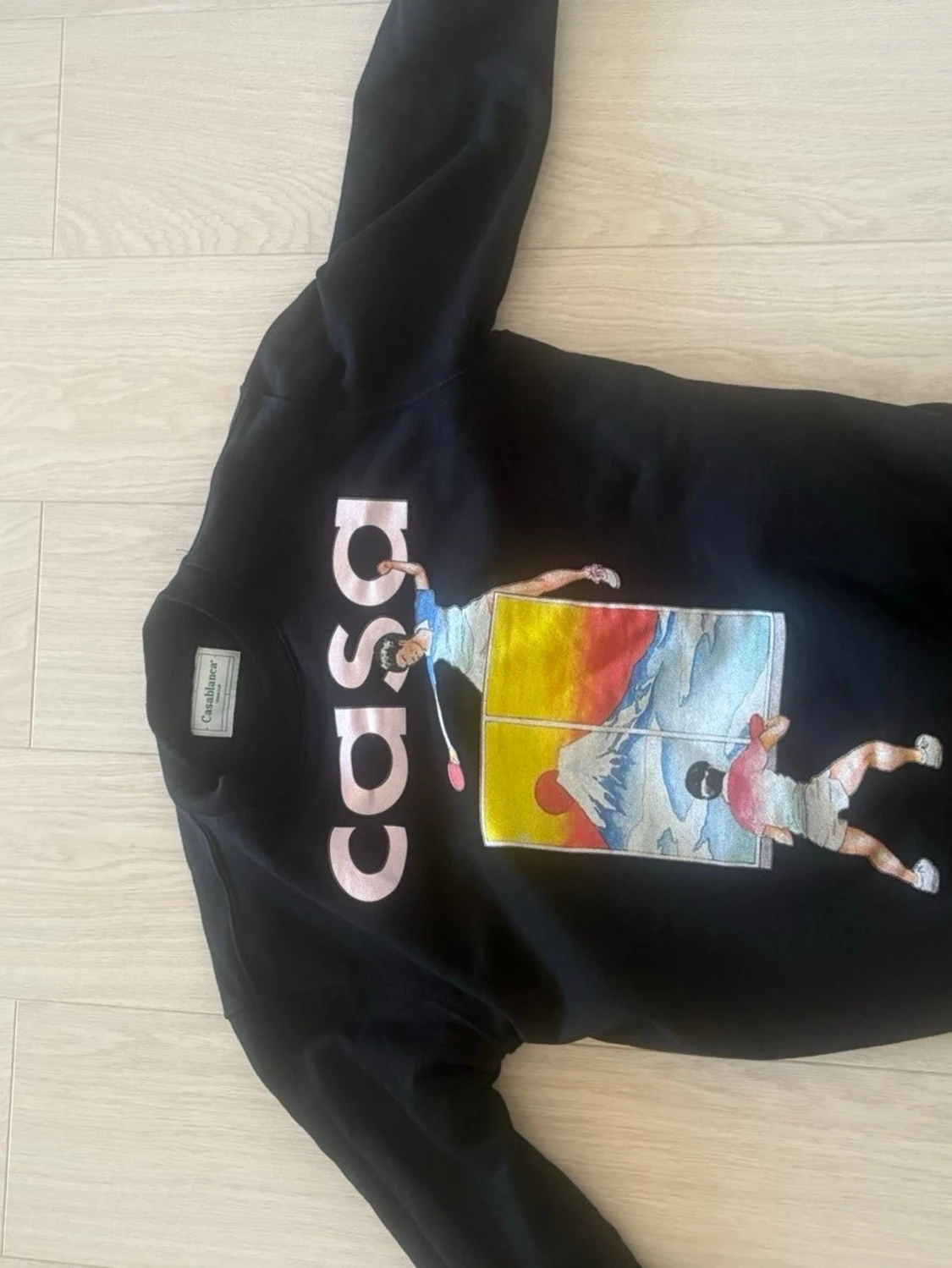 Svart sweatshirt från Casablanca