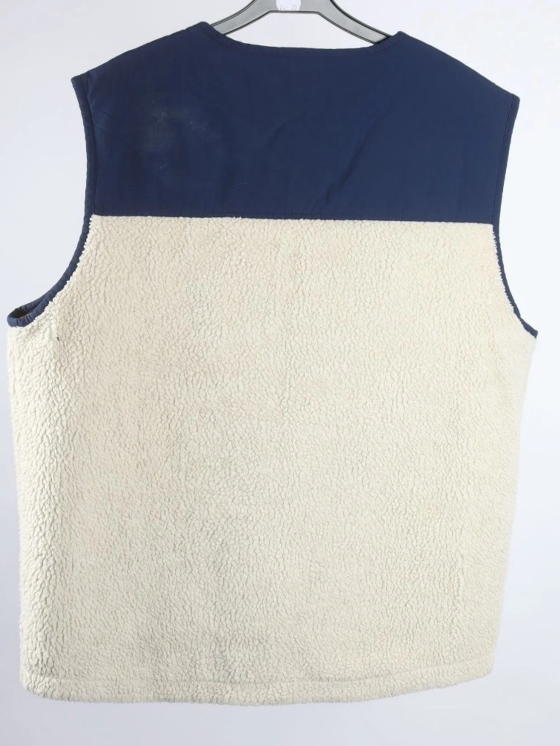 Beige/vit,  blå fleeceväst från Polo Ralph Lauren  Storlek Large - 1