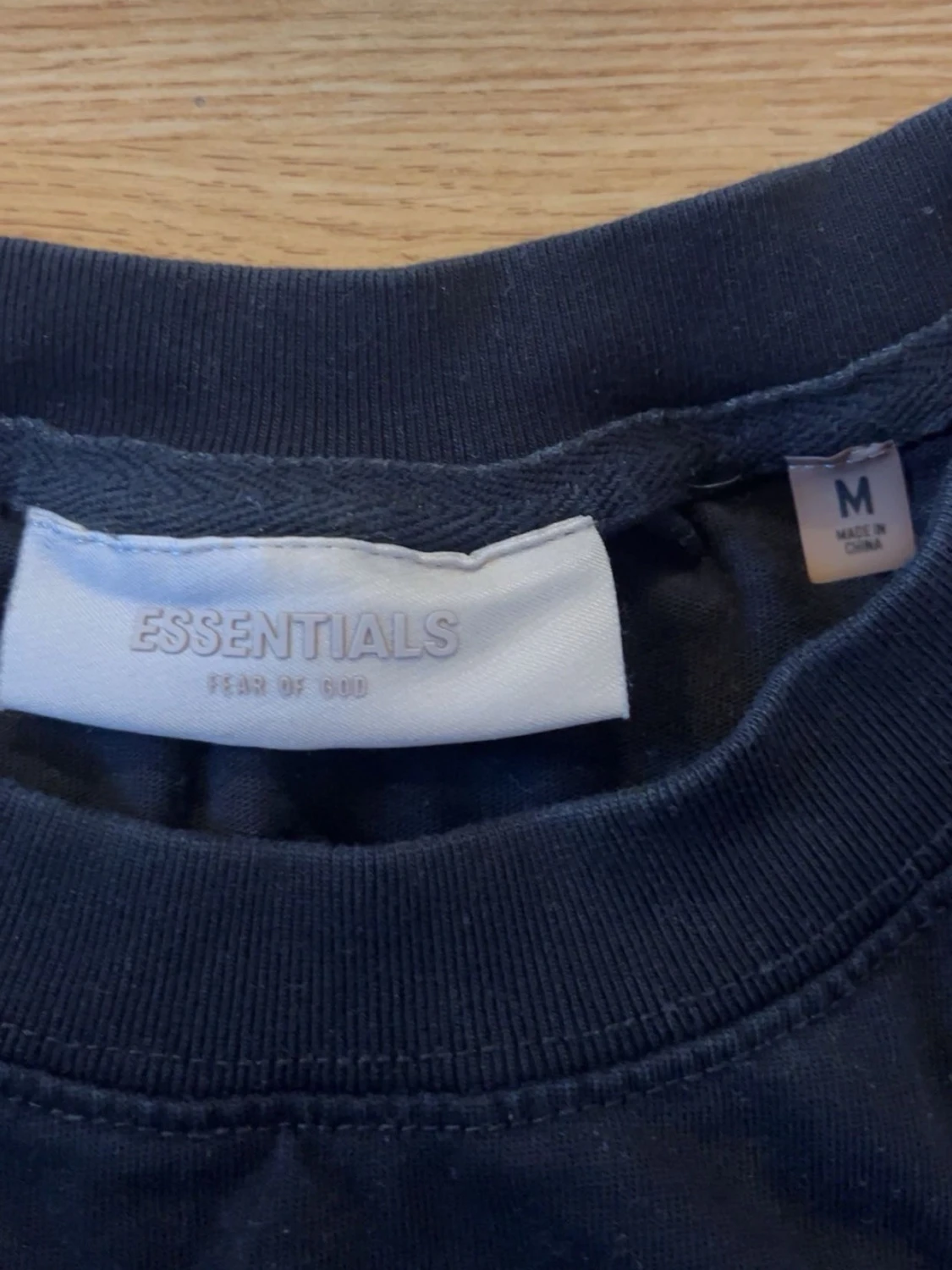 Svart Essentials Fear of God t-shirt - 3