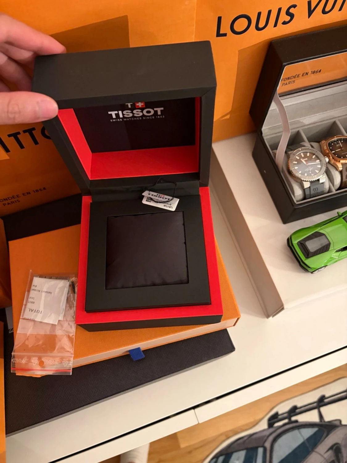 Tissot PRX blå klocka i stål - 4