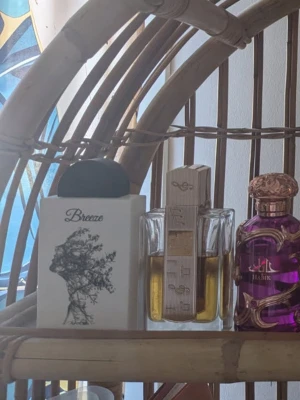 Splitpaket - 3 stycken 3 ml glasdekanter med spray ✨️Välj bland dofterna som finns på listor bland bilderna ✨️