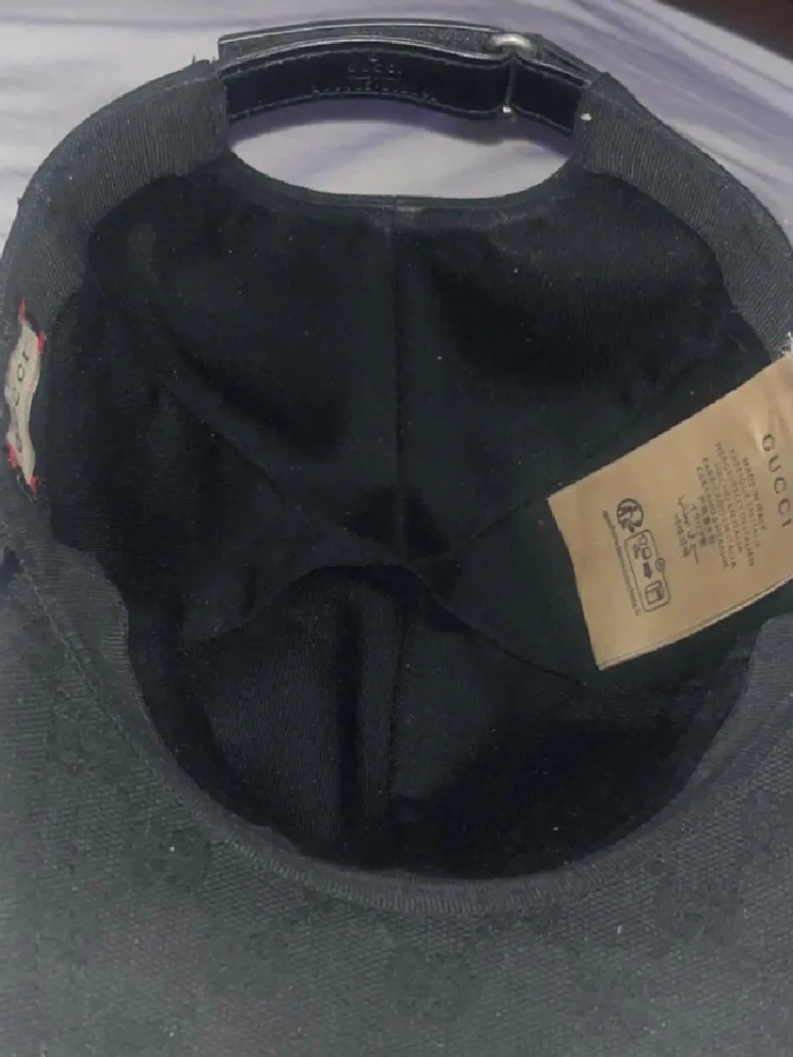 Gucci keps med GG-mönster - 1