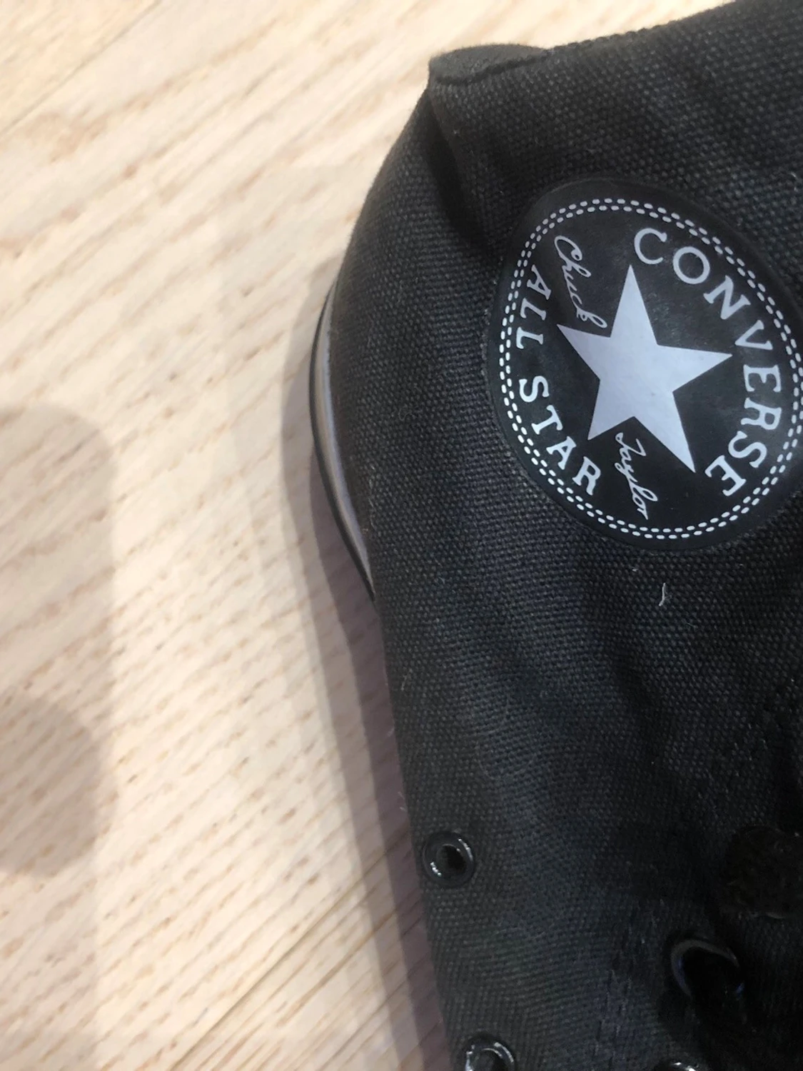 Svarta höga sneakers i canvas - 3