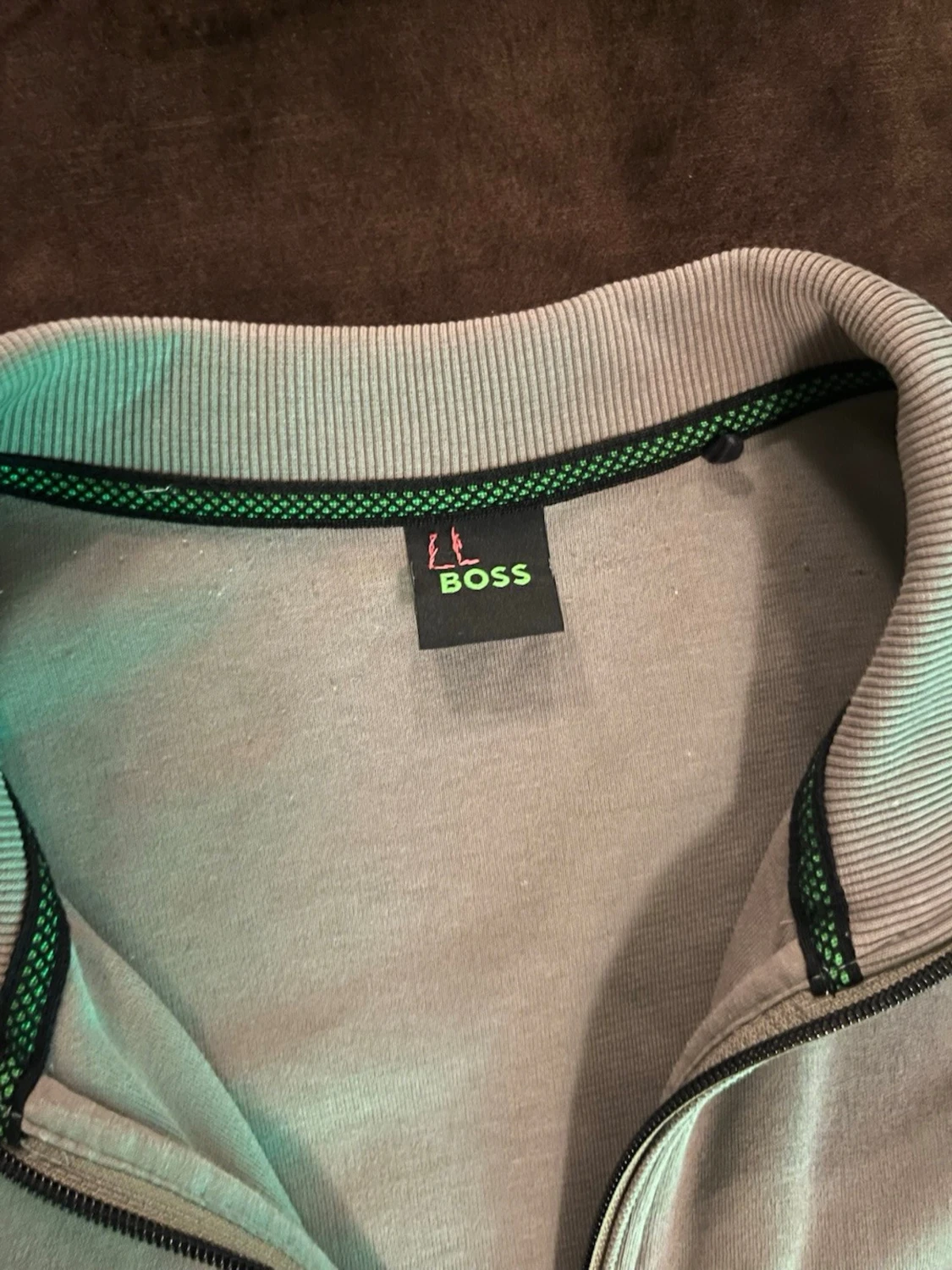 Grå ziptröja från BOSS - 1