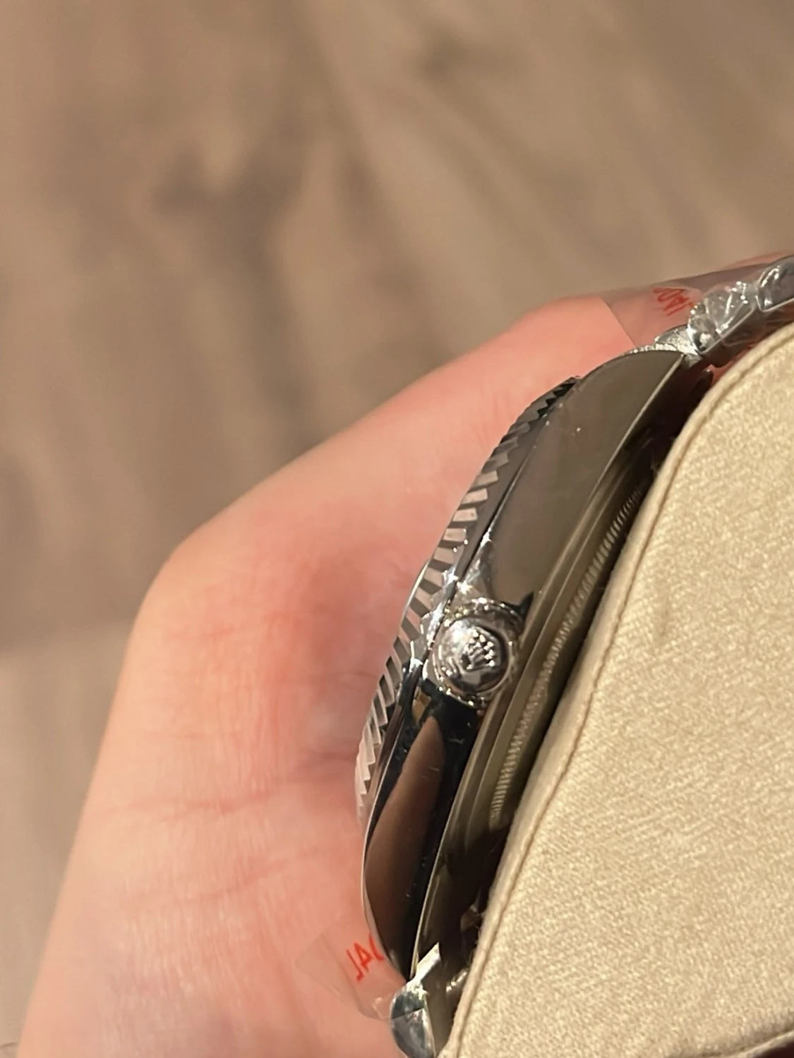 Rolex Day-Date silver/blå klocka - 6