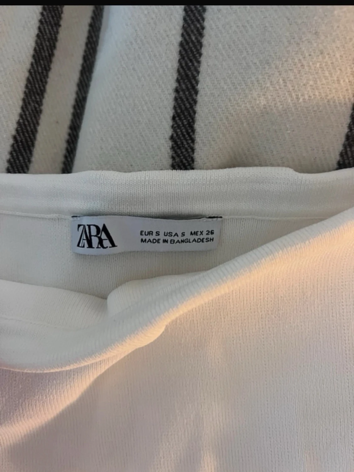 Zara vit bandeau tubtopp - 2