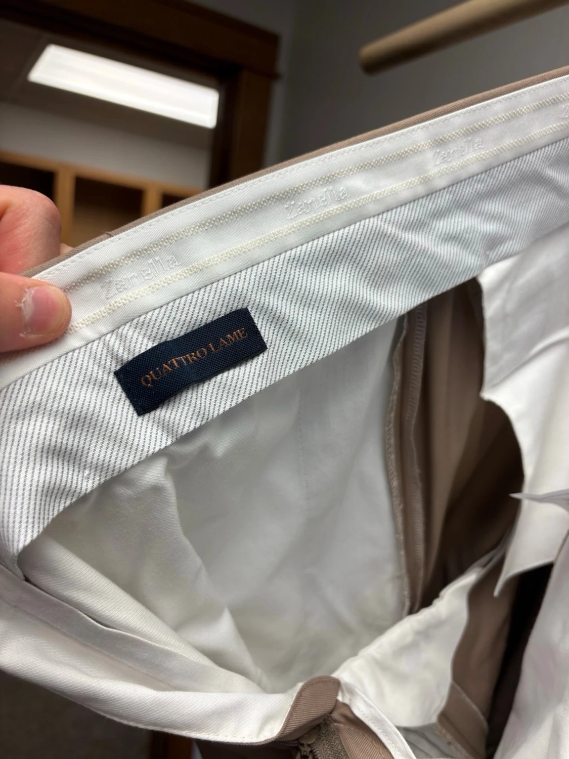 Beige kostymbyxa från Zanella (ord pris ~4500kr) - 1