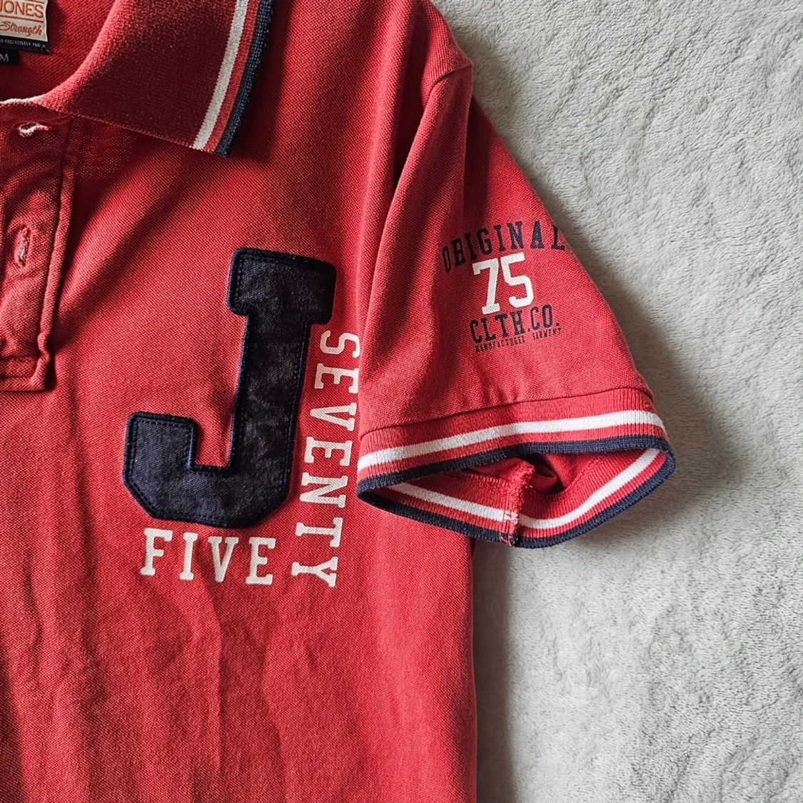 Röd pikétröja från Jack & Jones - 2