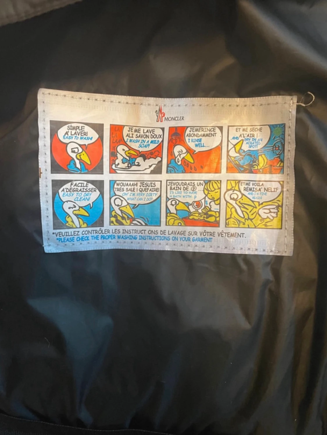 Moncler svart bomberjacka - 4