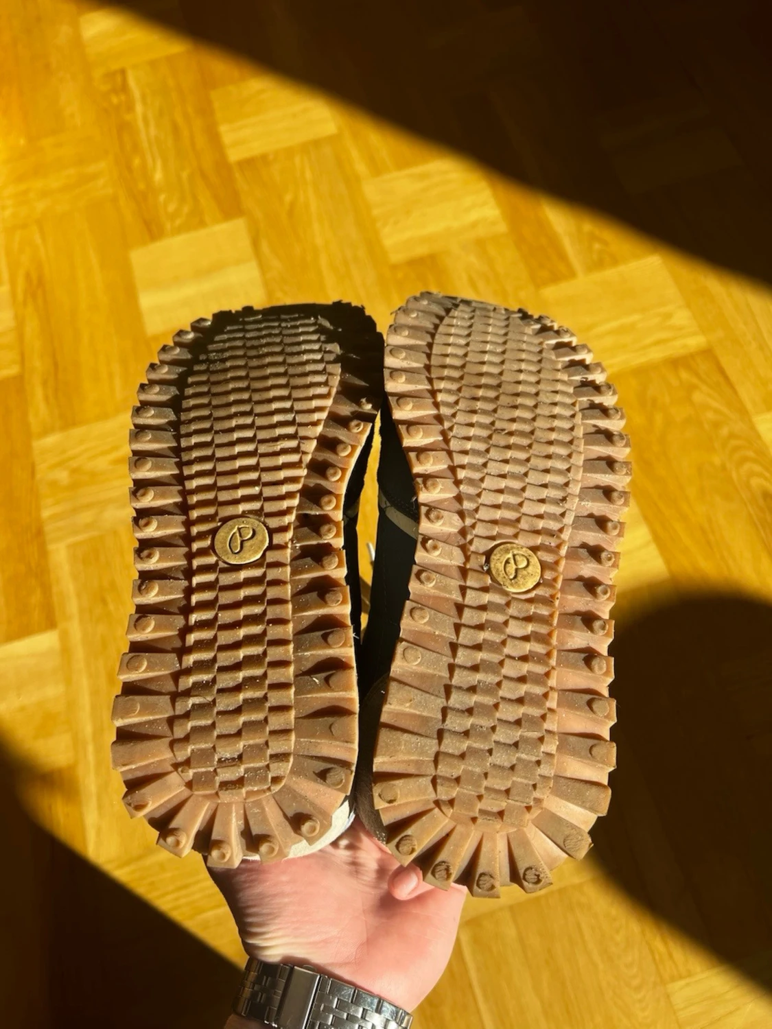 Blå och vita sneakers från Peppe jeans - 3