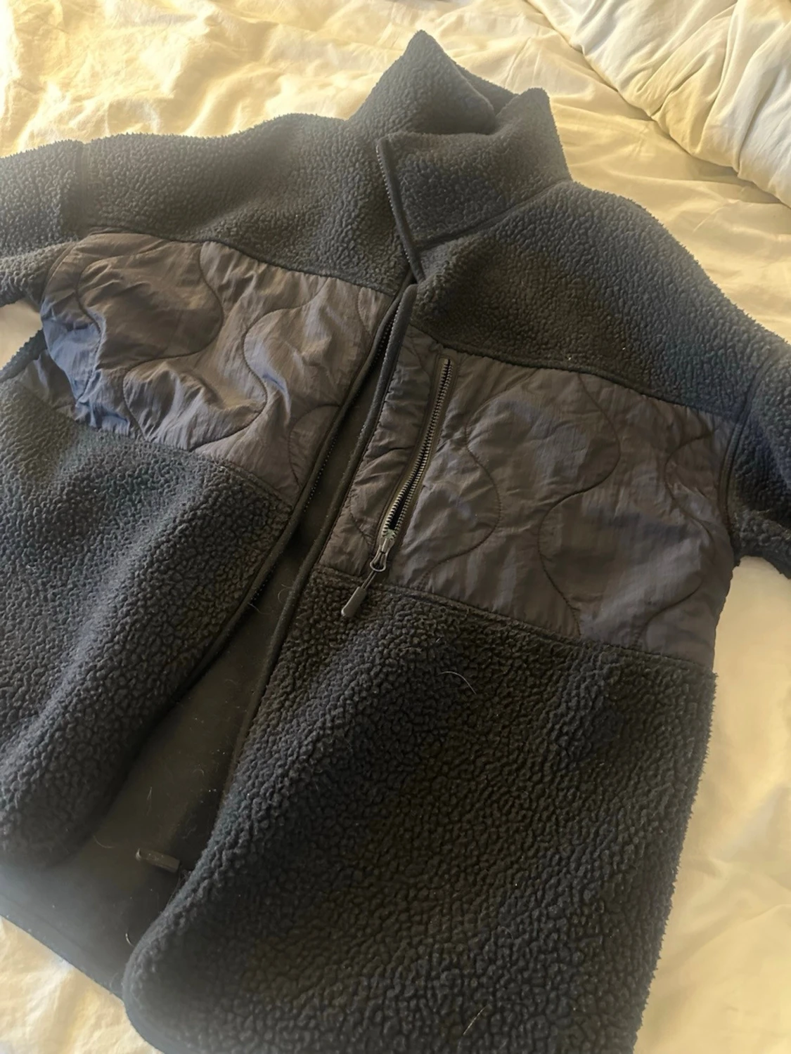 Svart teddyjacka - 2