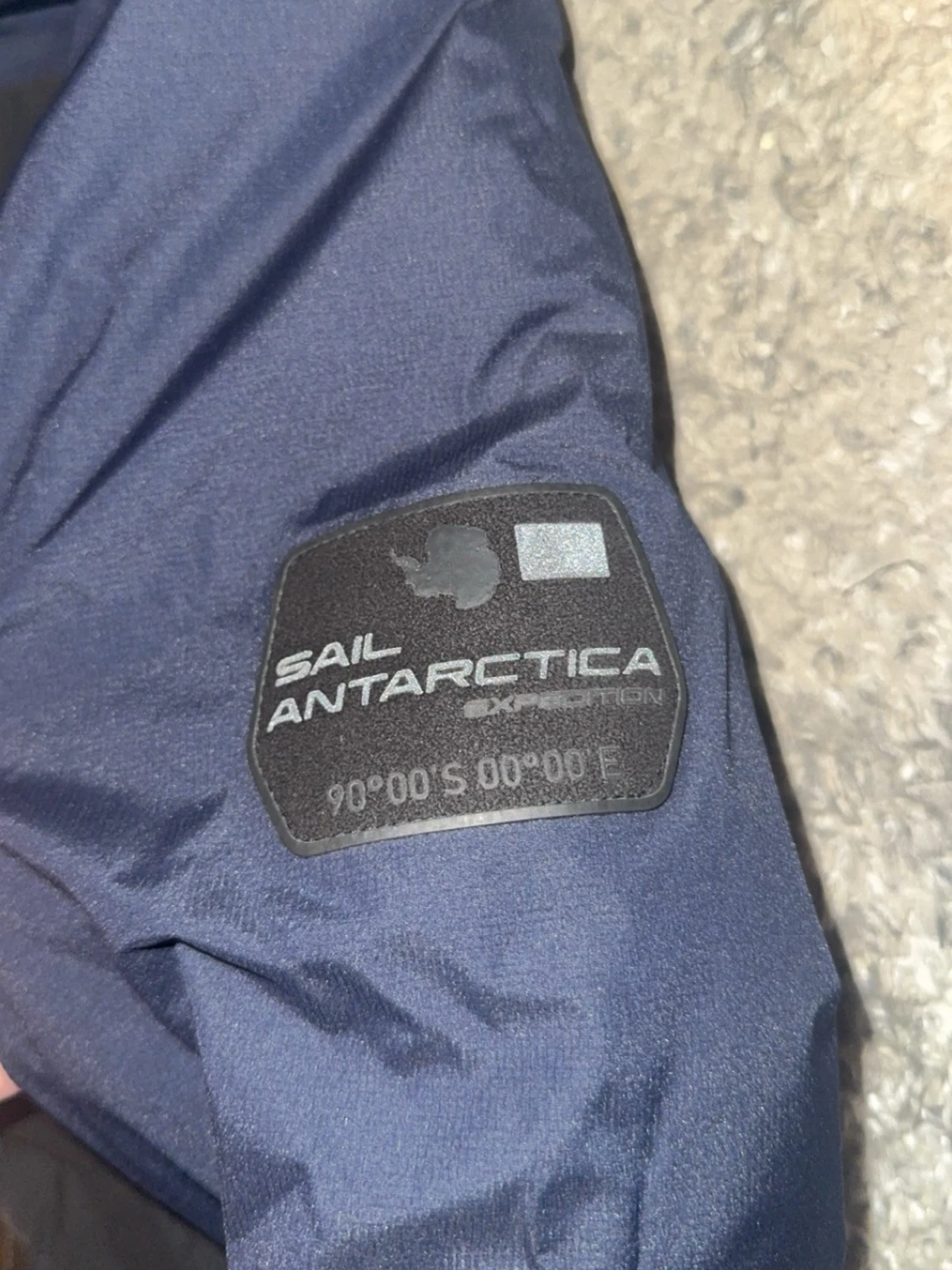 Mörkblå Sail Racing vindjacka - 1