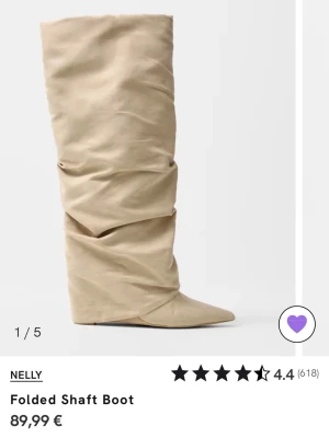 Folded Shaft Boot från Nelly - 8cm heel, brand new because they didn't fit me well⭐️