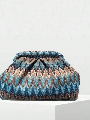 Blå clutch bag - Supersöt blå clutch bag, köpt utomlands!! 