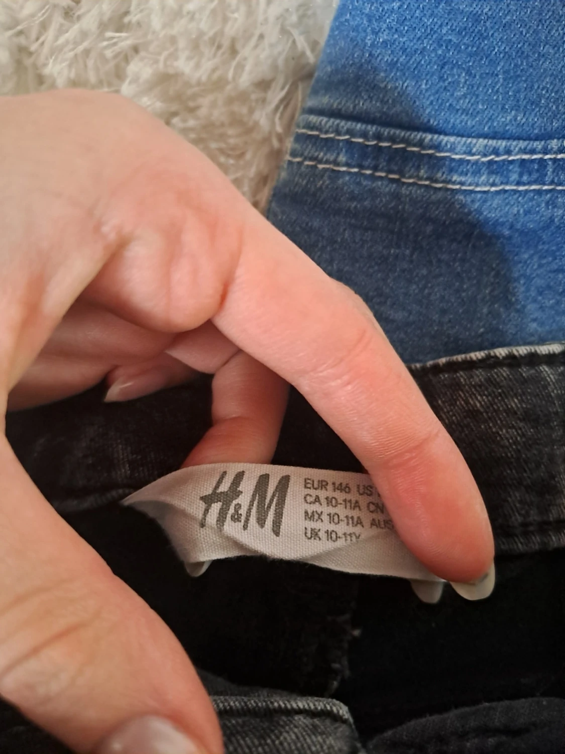 Jeansshorts från hm - 1