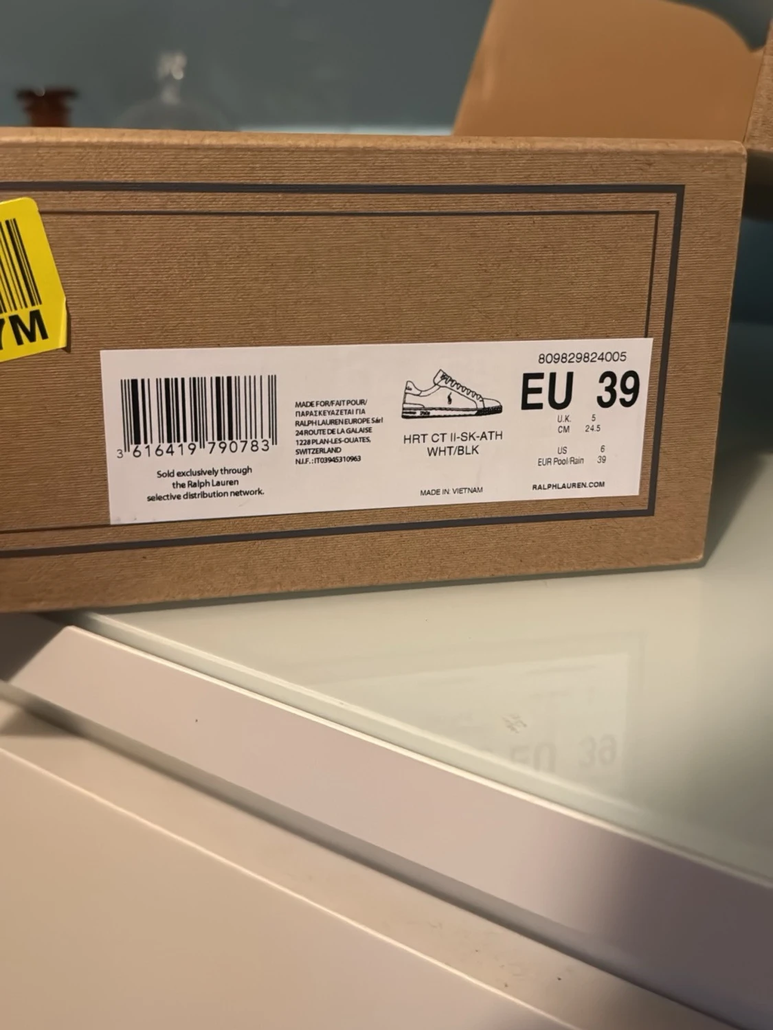 Vita låga sneakers från Polo Ralph Lauren - 4