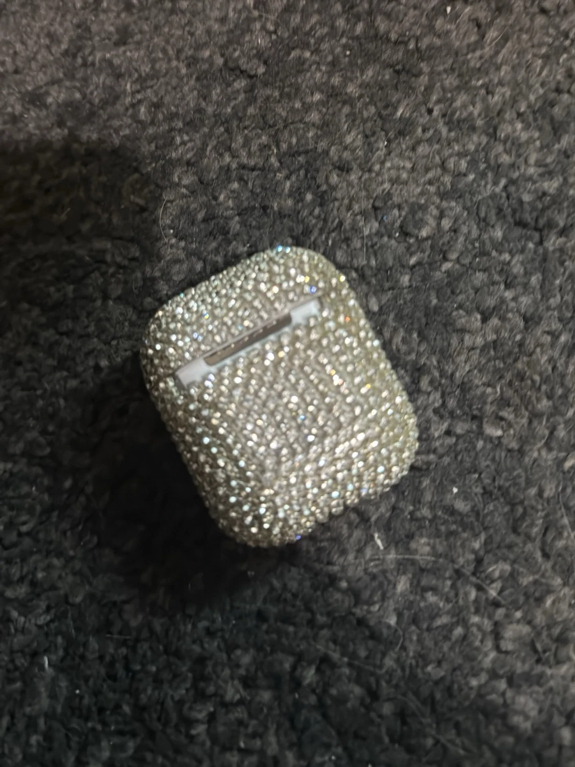 Glittrigt AirPods-fodral med stenar - 1