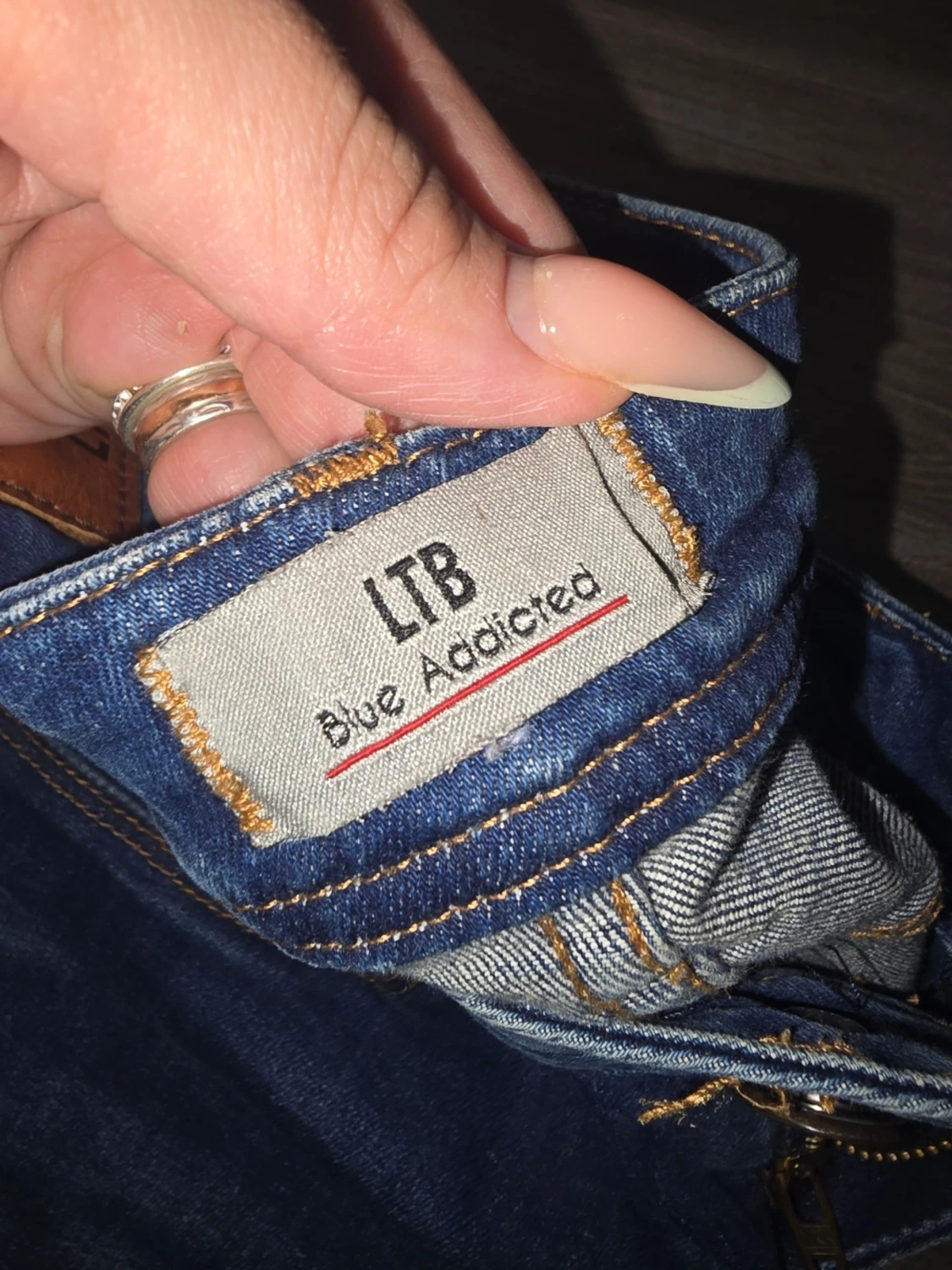 Blå bootcut jeans från LTB w28×32 - 1