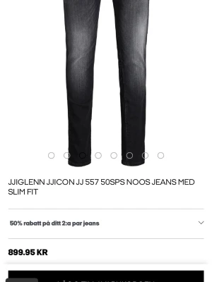 Jack and Jones jeans - Jag säljer ett par Jack and Jones jeans i mycket bra skick. Dom är i princip nya. Storlek 32/32. Passform är slim Glenn 