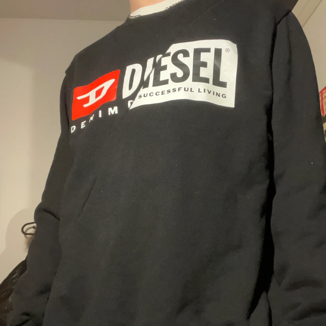 Svart Diesel Sweatshirt - 2