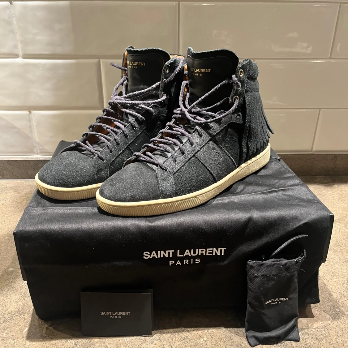  Saint Laurent skor