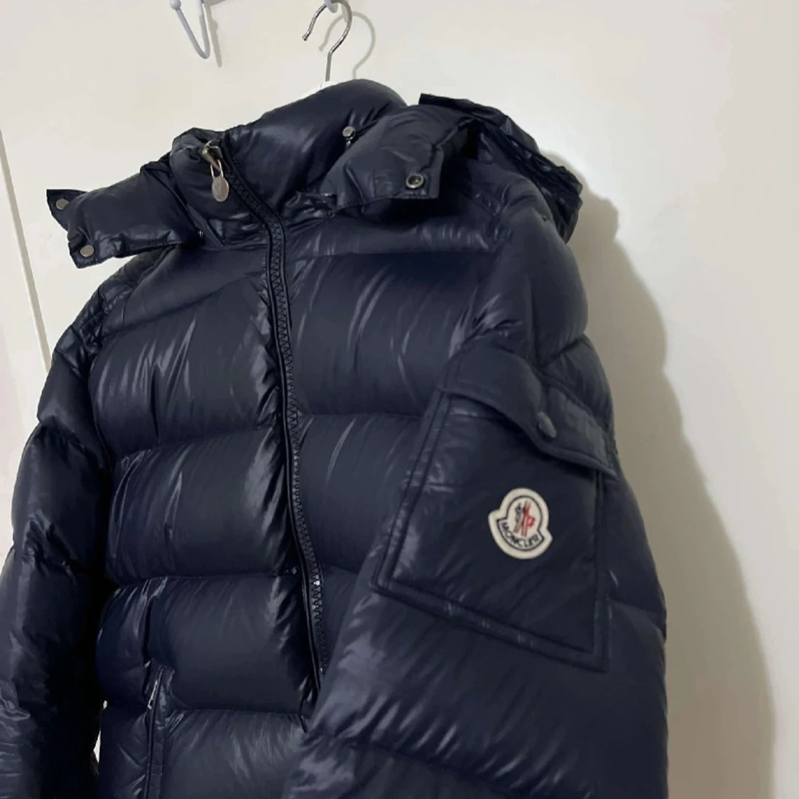 Svart dunjacka från Moncler - 2