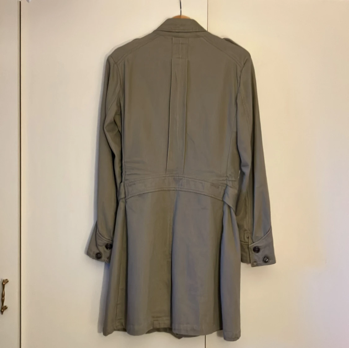 Militärgrön trenchcoat, Diesel (Large) - 3