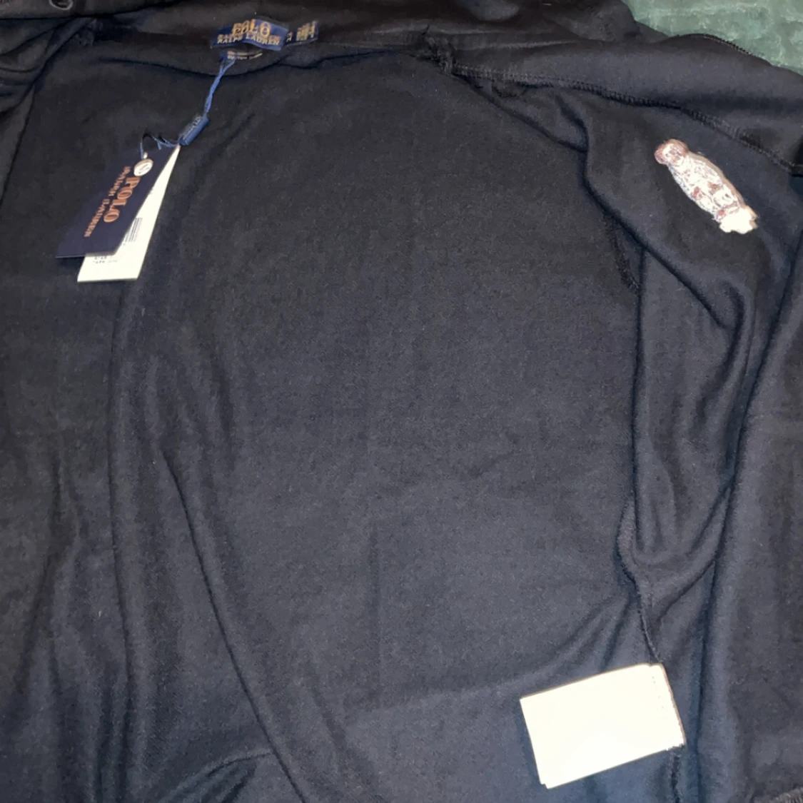 Svart hoodie från Ralph Lauren - 92