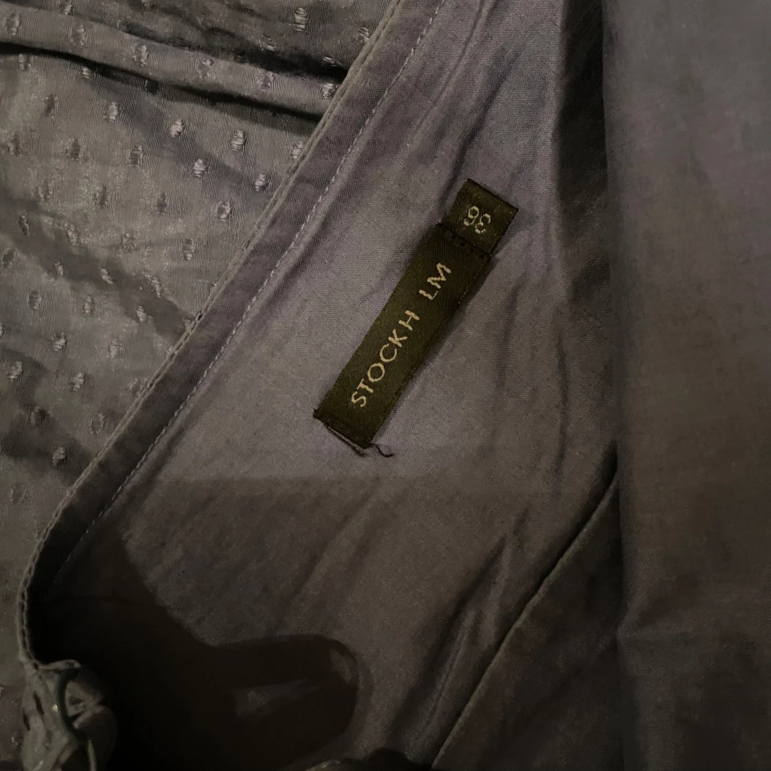 Mörkblå klänning från Stockh LM - 90