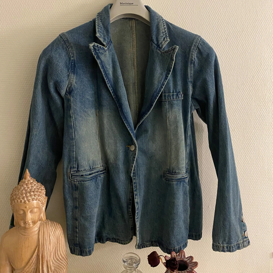 Blå jeansjacka/kavaj