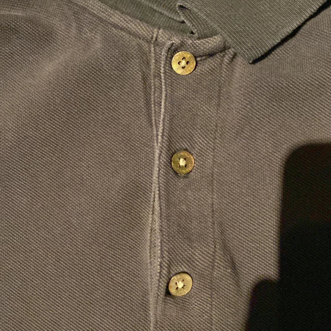 Mörkblå pikétröja från Lyle & Scott - 92