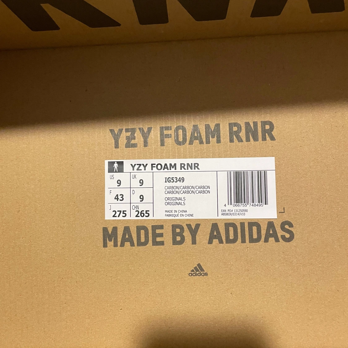 Yeezy foam runners - 38