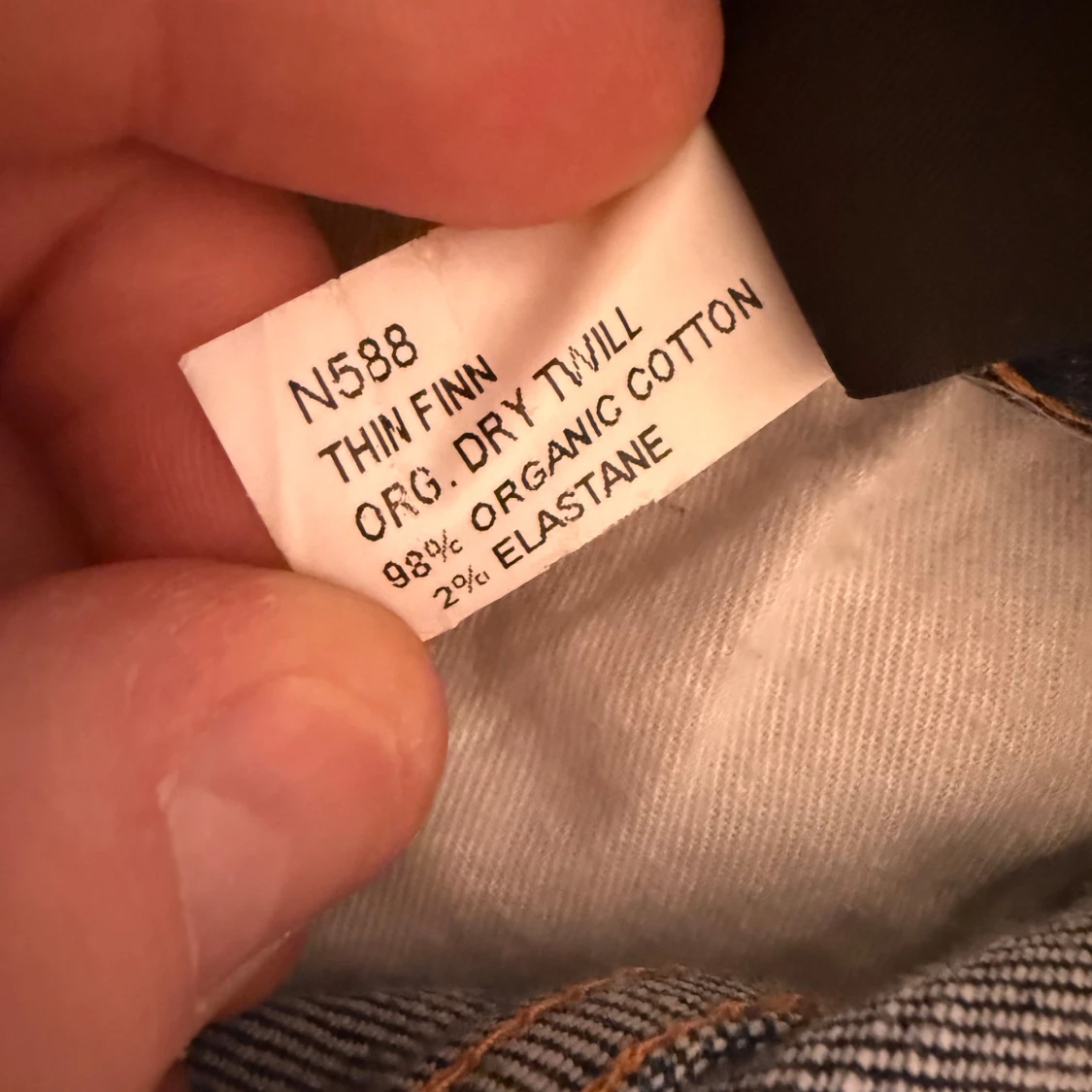 Blå jeans från Nudie Jeans - 92