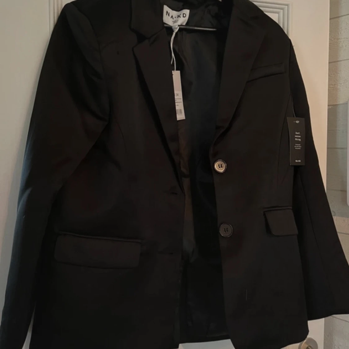 Svart kavaj från NA-KD storlek 34 - 1