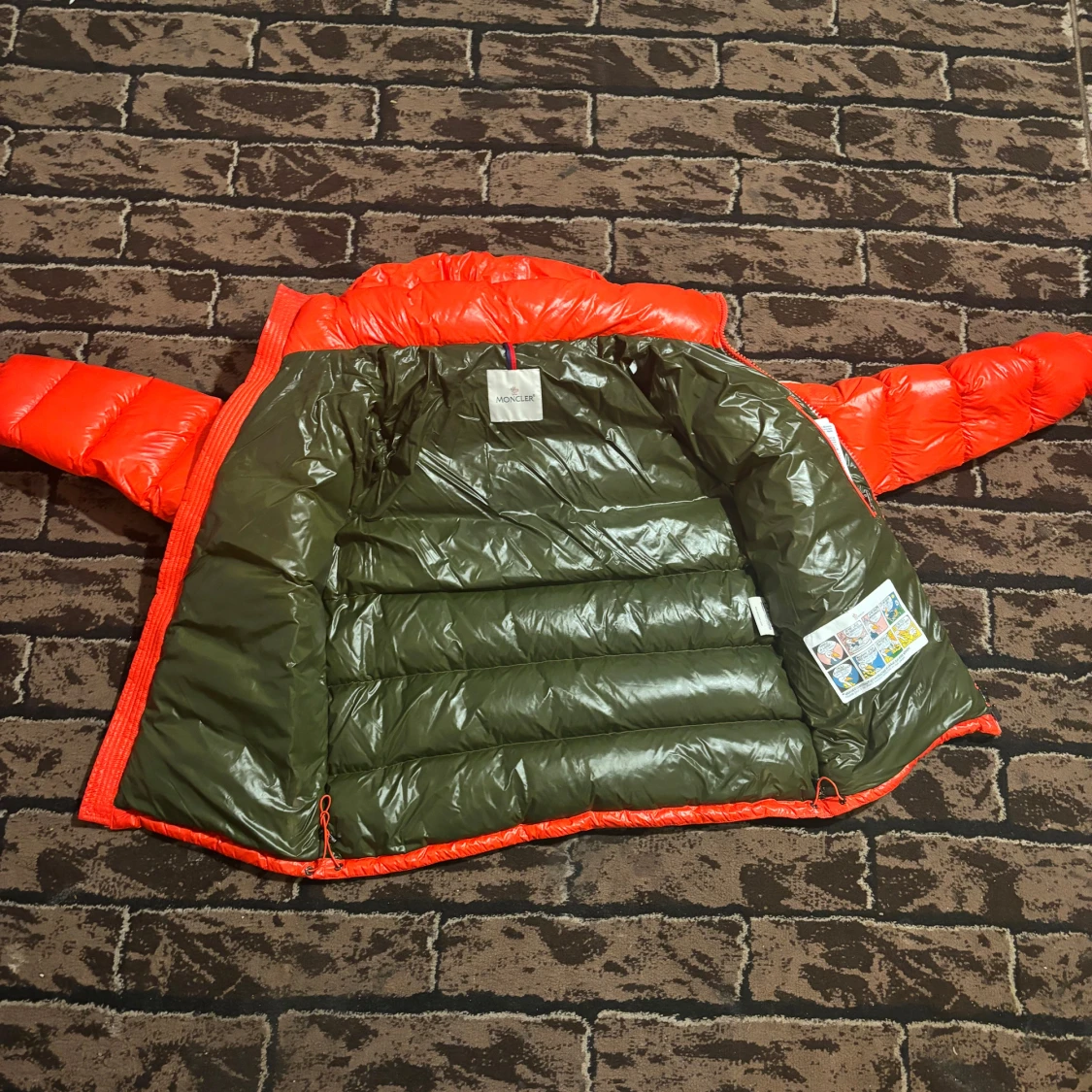 Orange monclear maya jacka - 1