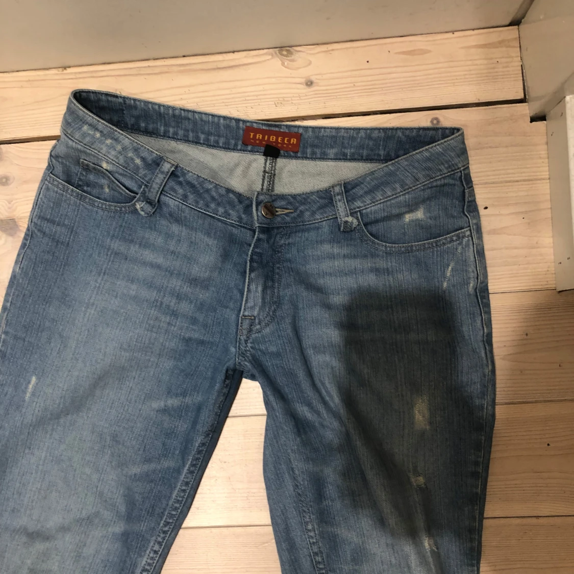 Lågmidjade bootcut jeans - 2