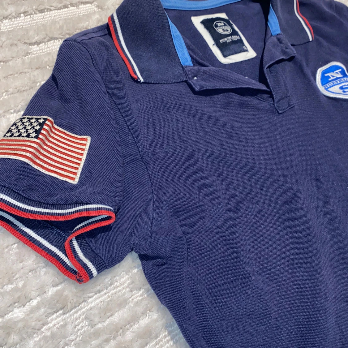 Mörkblå pikétröja från North Sails - 90