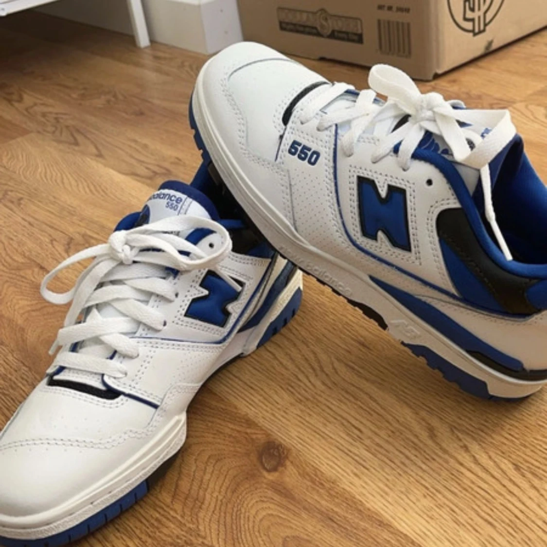 Newbalans 550 blå/vit - 90