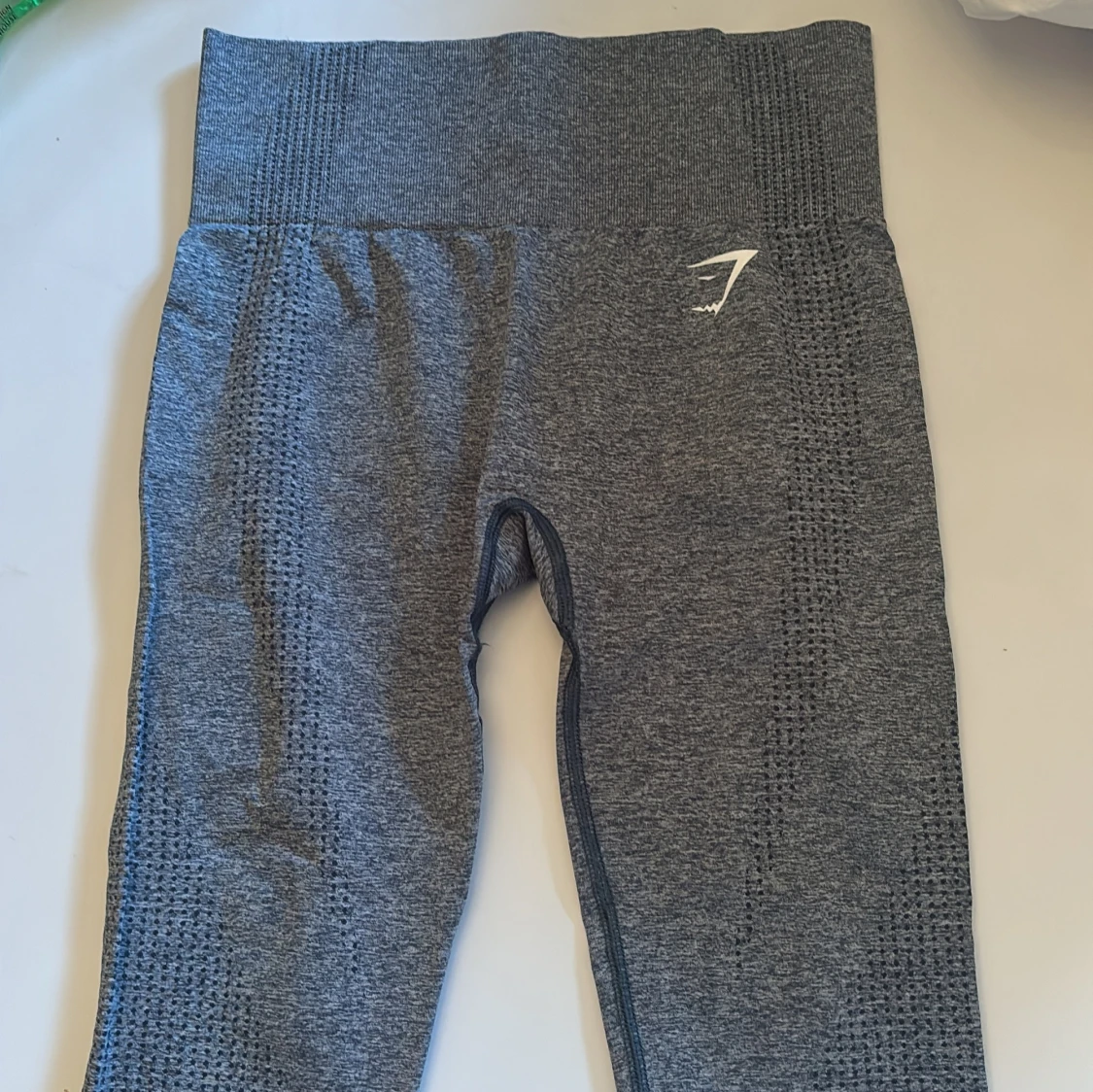 Grå/blåa träningstights från Gymshark