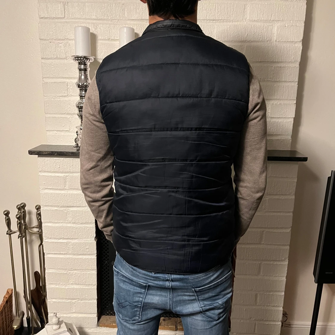 Mörkblå John Henric väst - 91