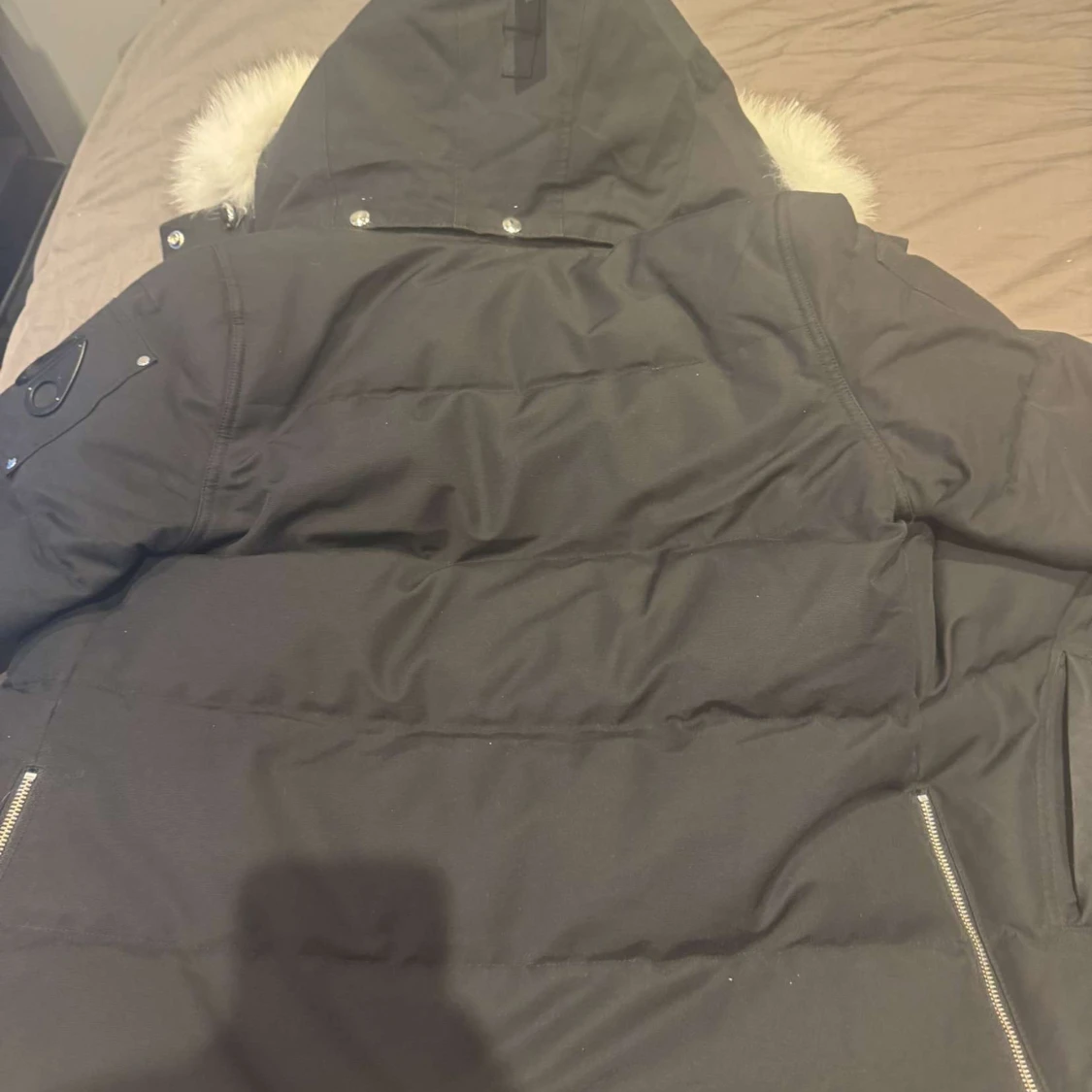 Svart dunjacka från Moose Knuckles Äkta/kvitto finns - 93